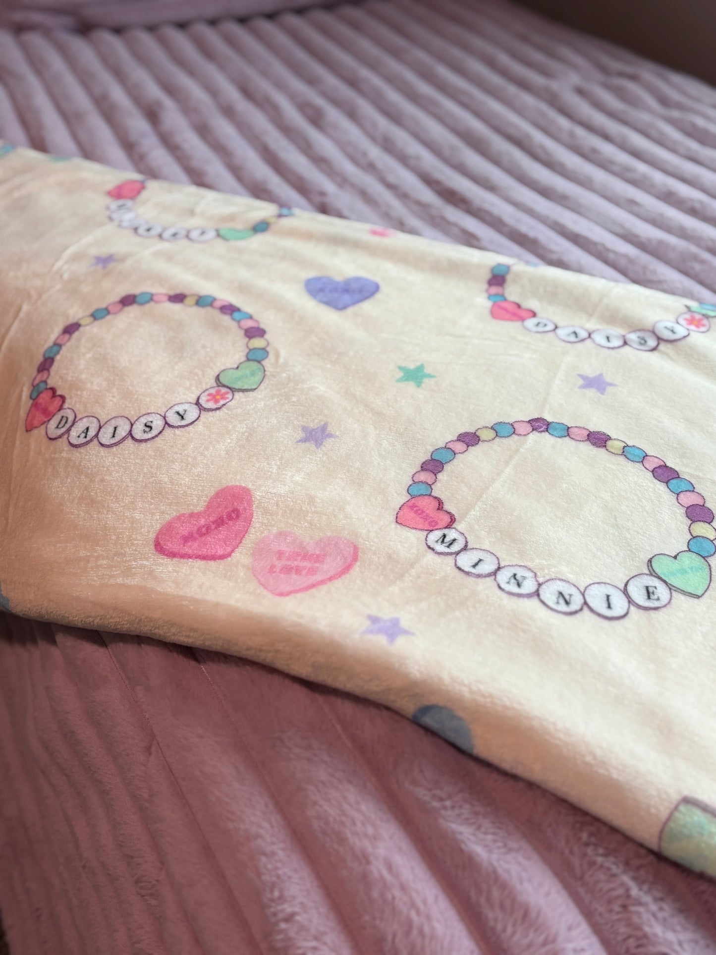 Magical Friendship Bracelet Blanket