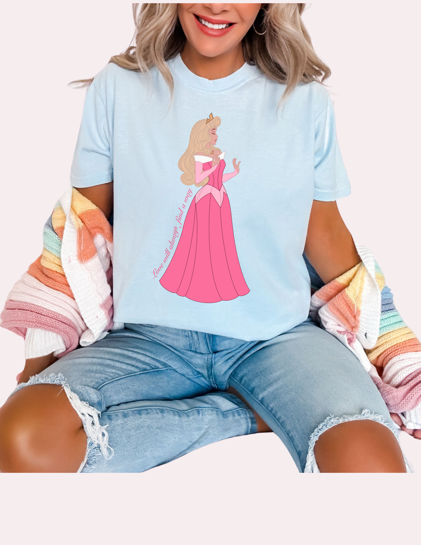 Briar Rose Pink Dress Tee