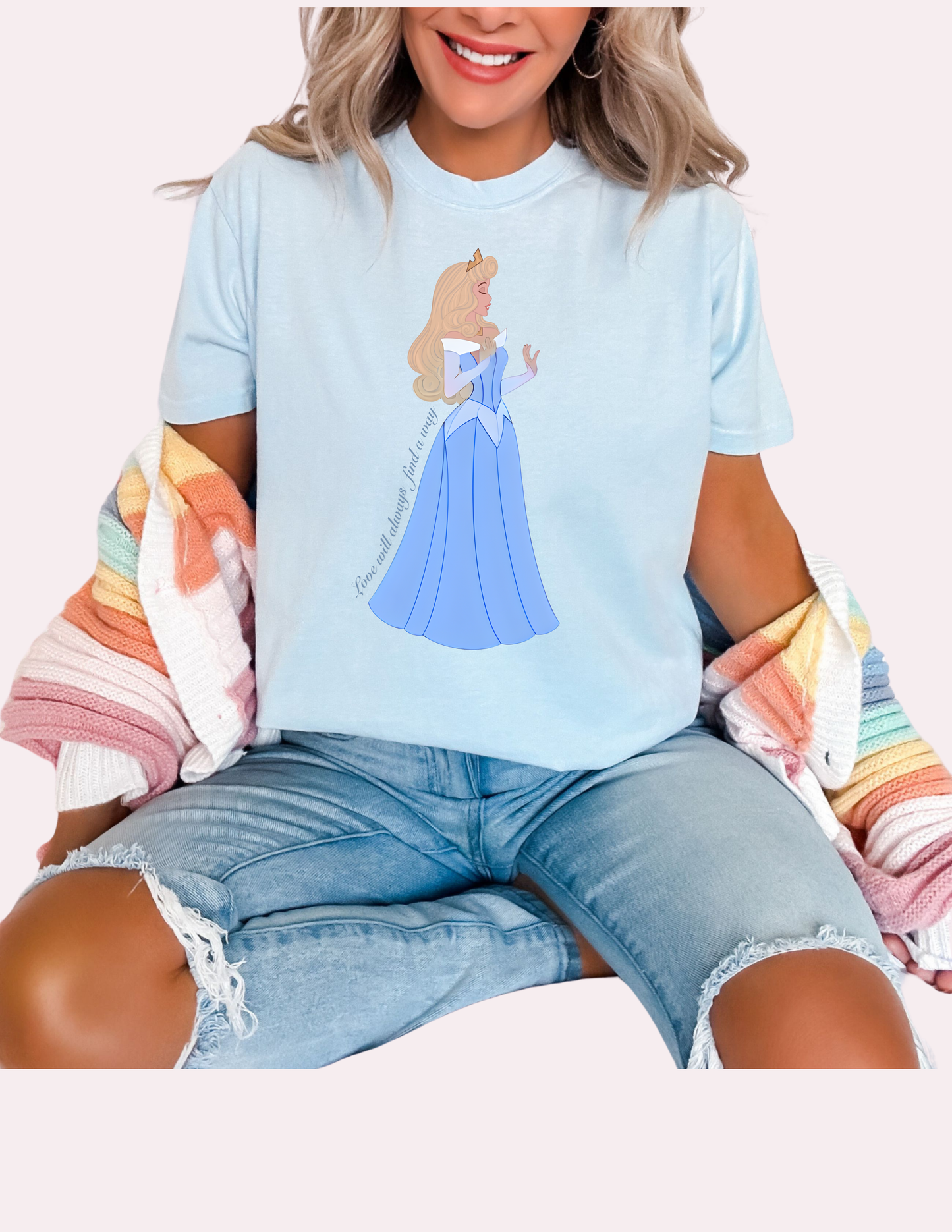 Briar Rose Blue Dress Tee