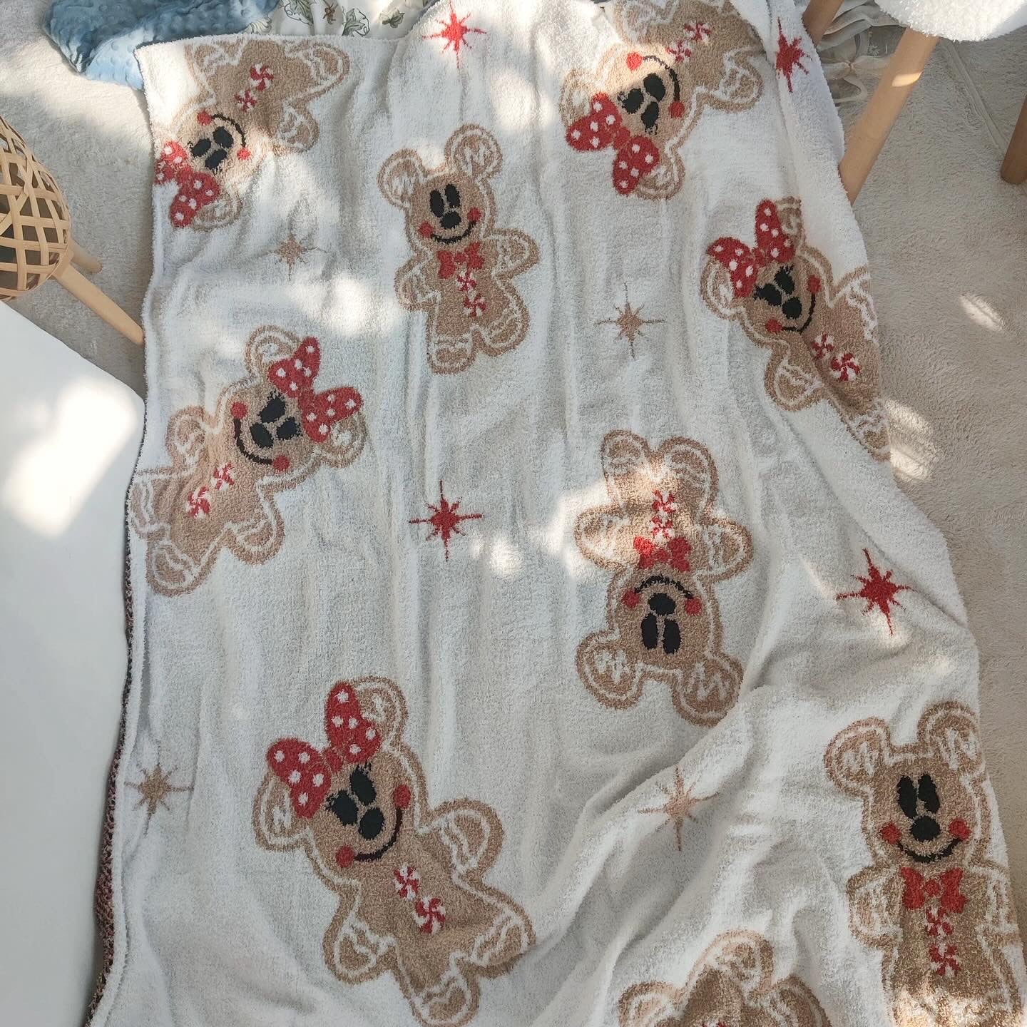 Gingerbread Blankets - READY TO SHIP