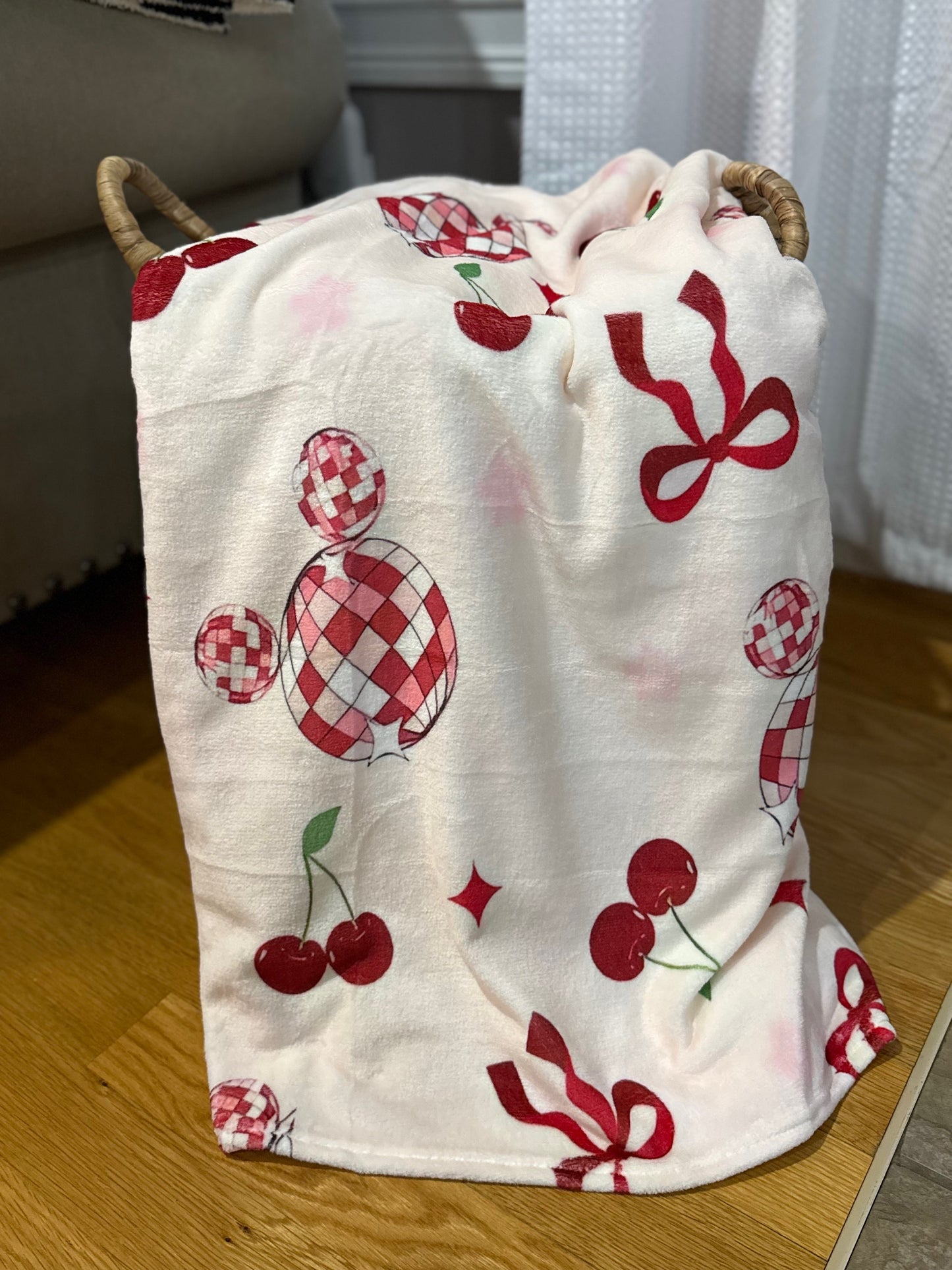 Disco cherries Blanket