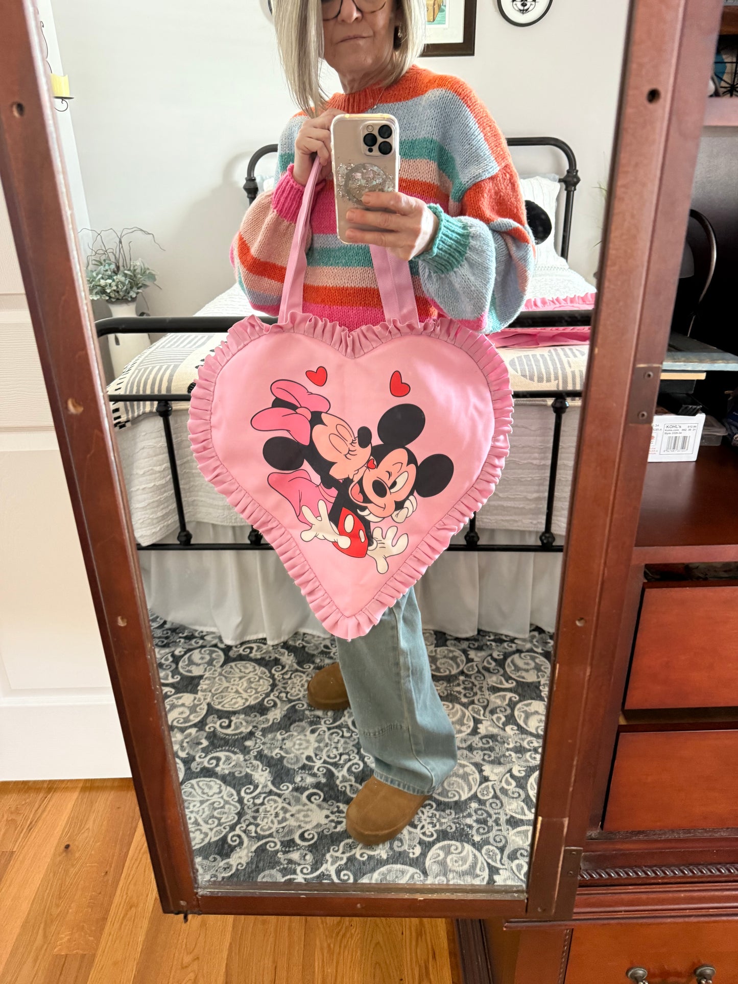 Oversized Heart Lovers Tote