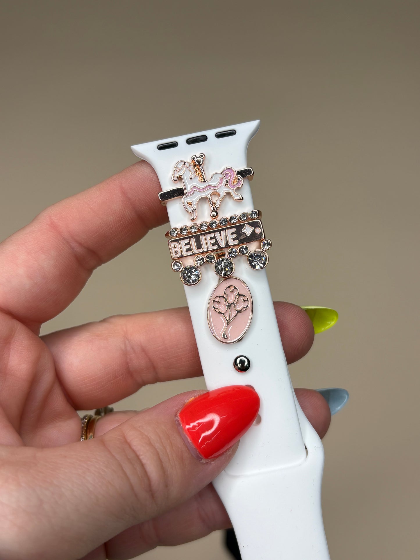 Pink Carousel Bar Stack