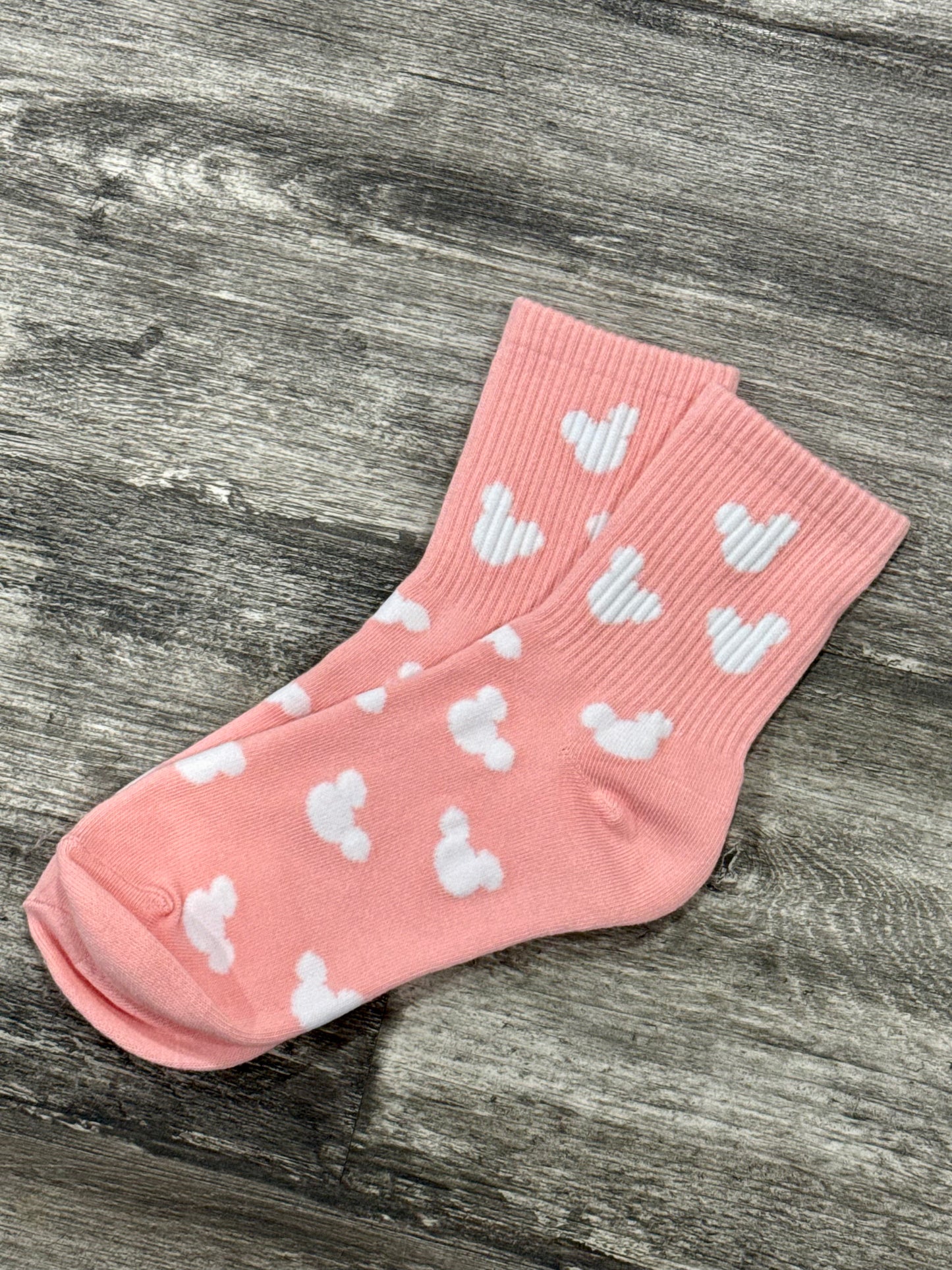 Pink Polka Dots Socks