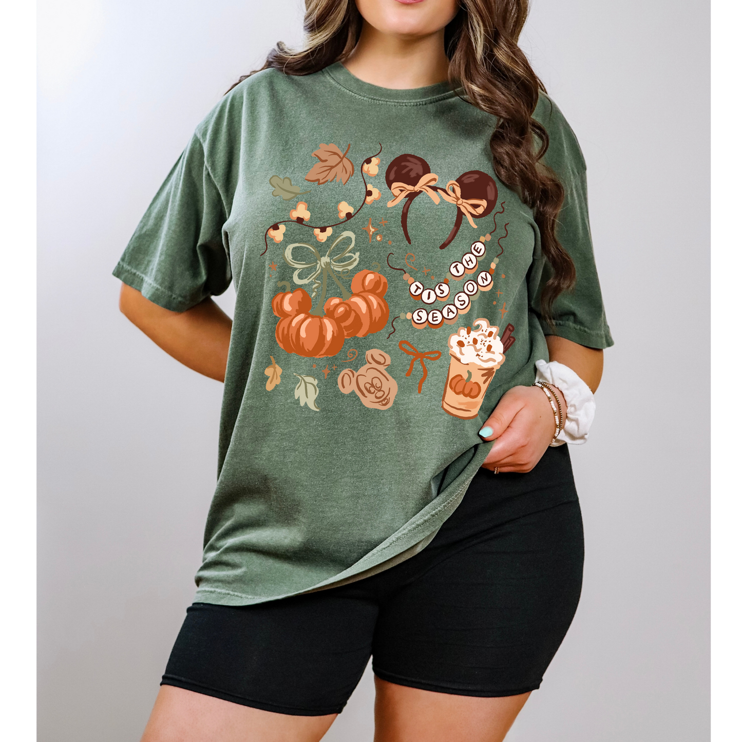Green Bow Tee - PREORDER 2-3 WKS