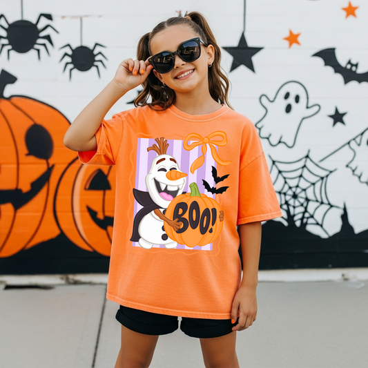 YOUTH Spooky Olaf Tee - PREORDER 2wks