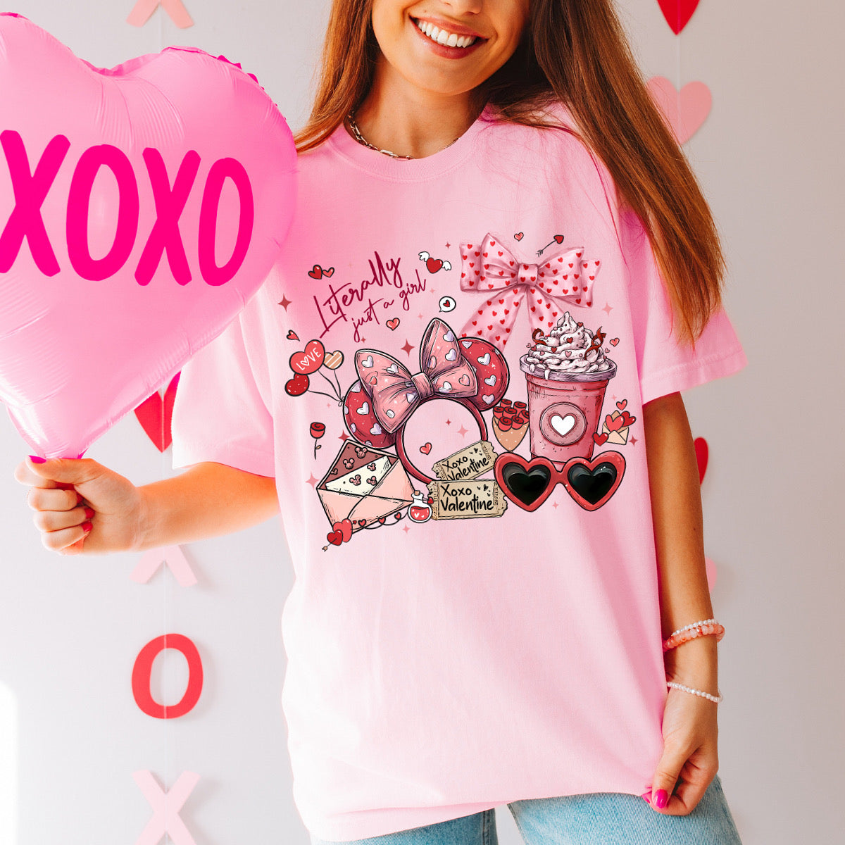 Valentine's Girl Tee - PREORDER 2-3 WKS