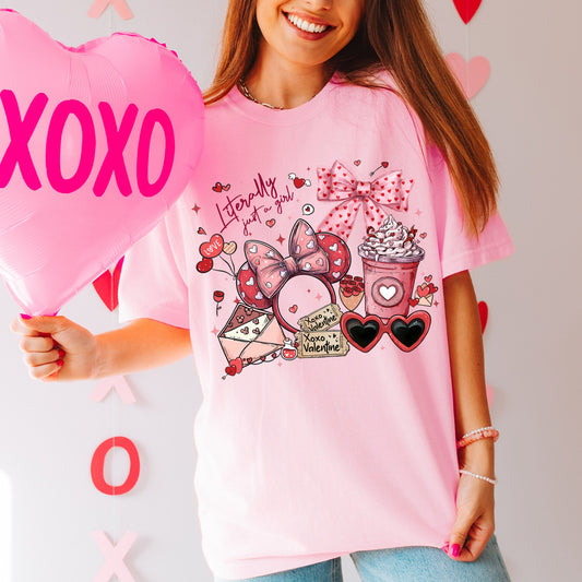 Valentine's Girl Crewneck- PREORDER 2-3 WKS