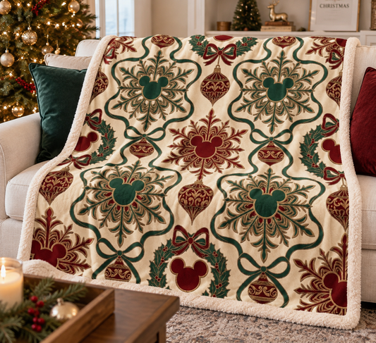 Nostalgic Christmas blanket - preorder 6-8wks