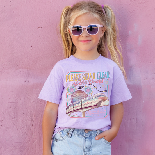 YOUTH Please Stand Clear Tee - PREORDER 3 WKS