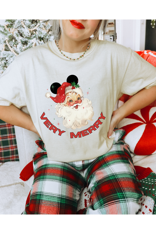 Very Merry Santa - shirt