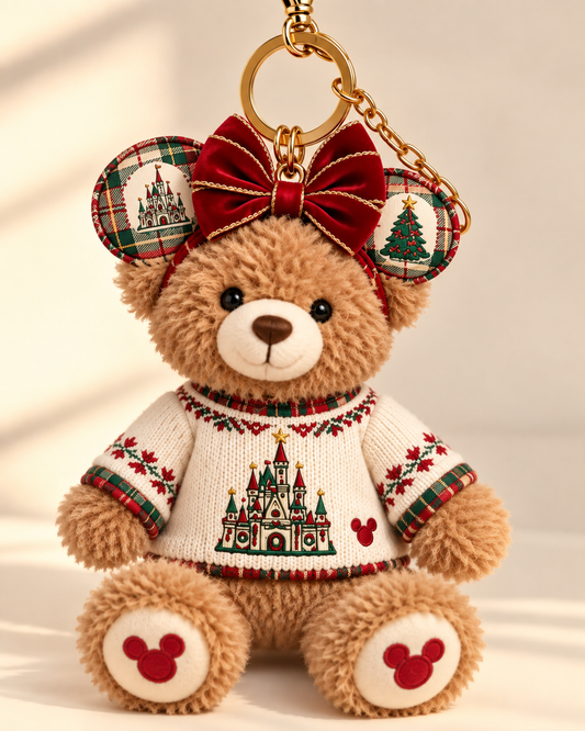 Teddy Christmas Charm - PREORDER 6-8wks