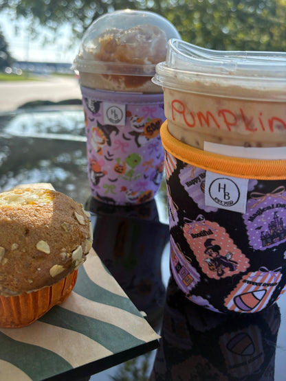Girly Halloween Cup sleeve