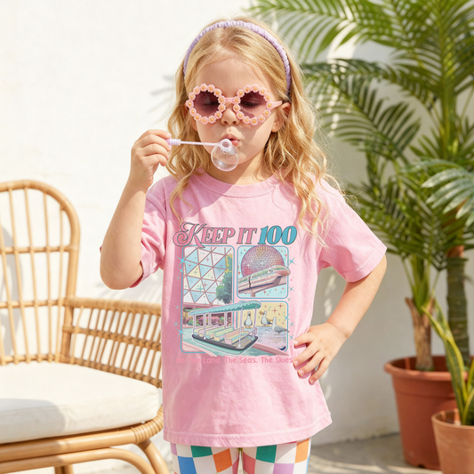 YOUTH Keep it 100 Tee - PREORDER 3 WKS
