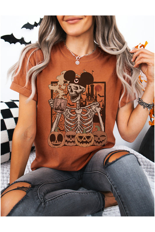 West Coast Skeleton Vibes - shirt