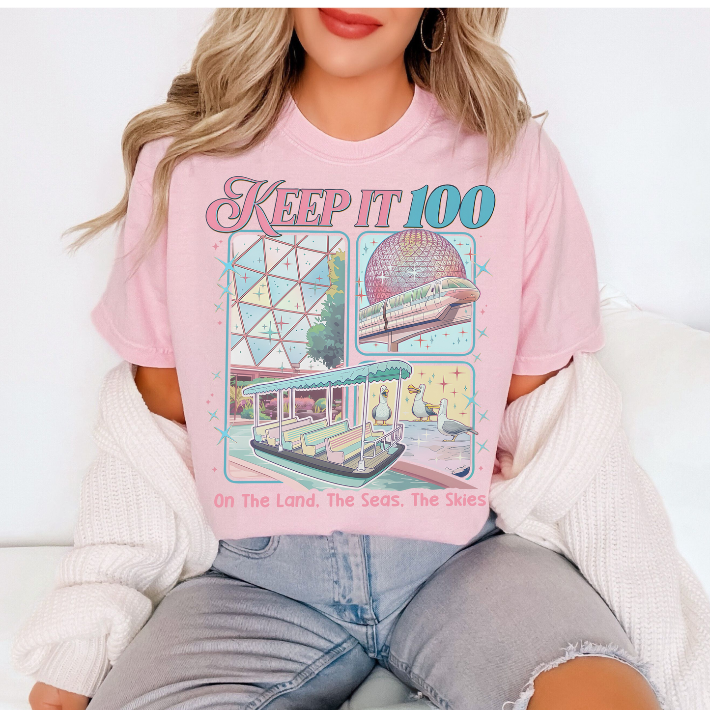 Keep it 100 Tee - PREORDER 3 WKS