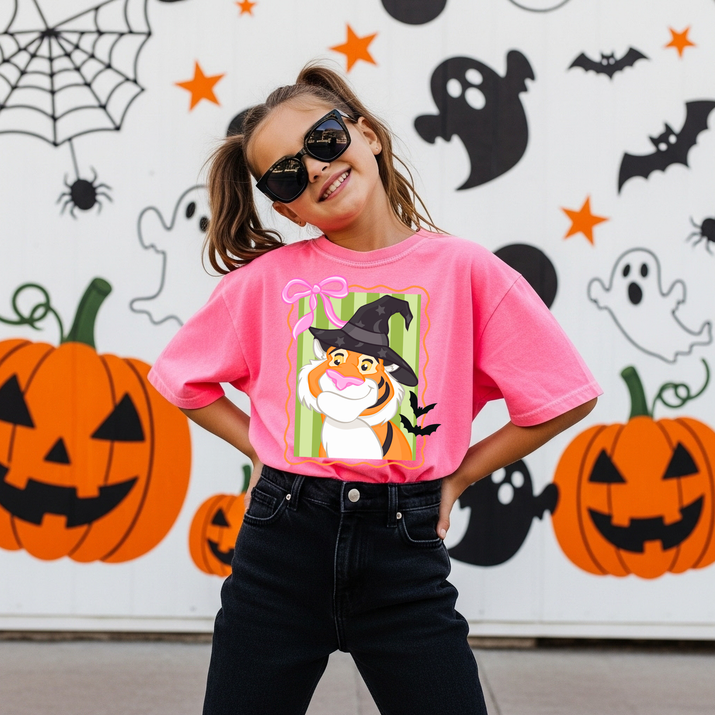 YOUTH Spooky Tiger Tee - PREORDER 2wks