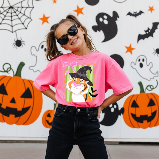 YOUTH Spooky Tiger Tee - PREORDER 2wks