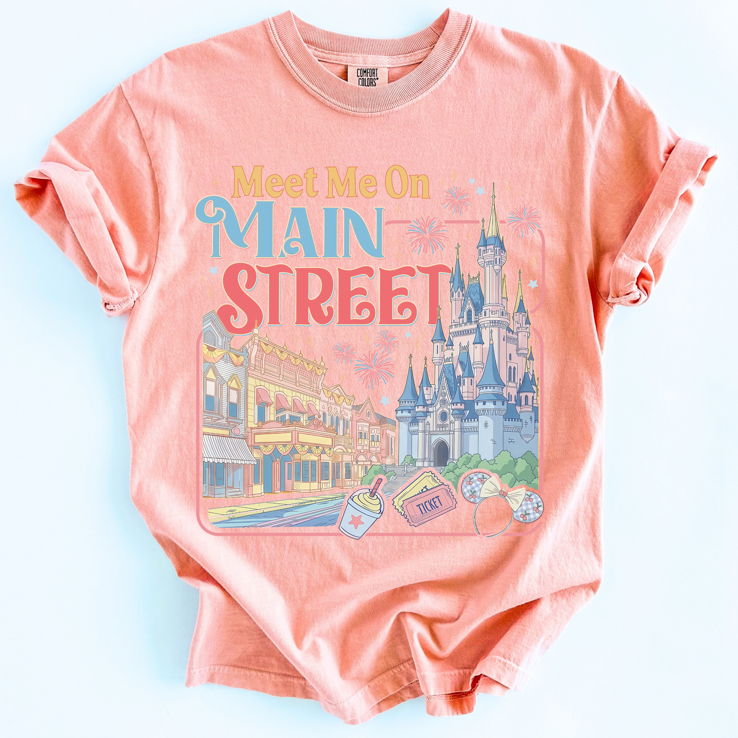 Meet Me on Main Street Tee - PREORDER 3 WKS