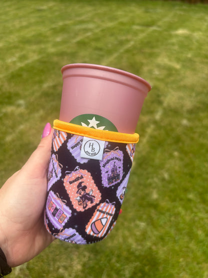 Girly Halloween Cup sleeve