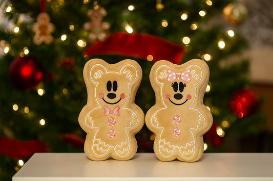 Gingerbread mouse  Plush Charm *PREORDER EST ARRIVAL EARLY NOV*