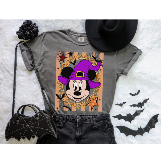 Spooky Minnie tee - PREORDER 2wks