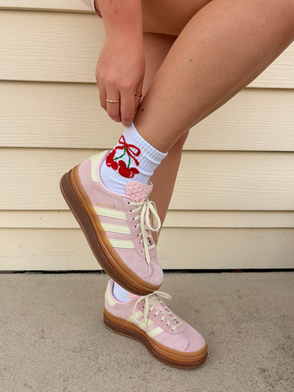 Cherry Girl Socks