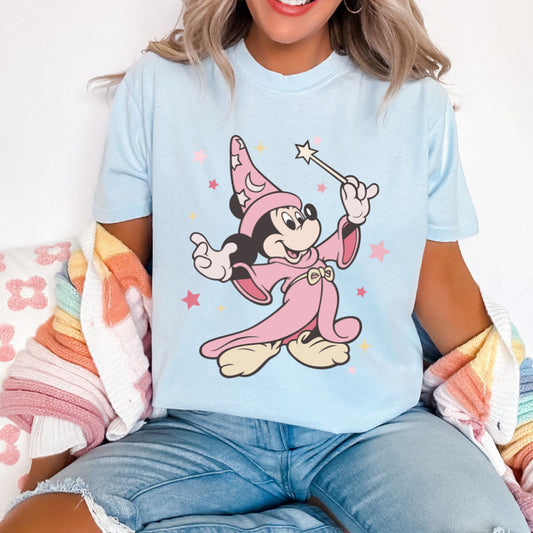 Pink Sorcerer Tee - PREORDER 2-3 WKS