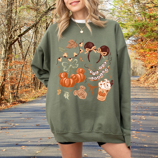 Green 'Tis the Season Crewneck - PREORDER 2-3 WKS
