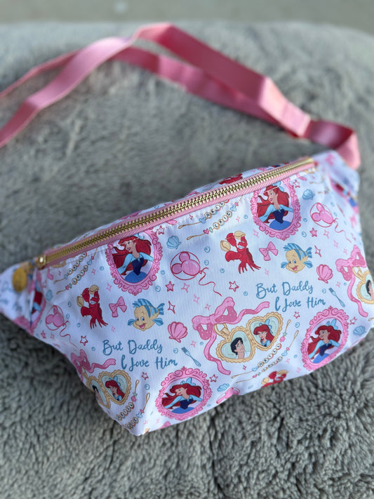 Little Mermaid -Fanny Pack READY TO SHIP