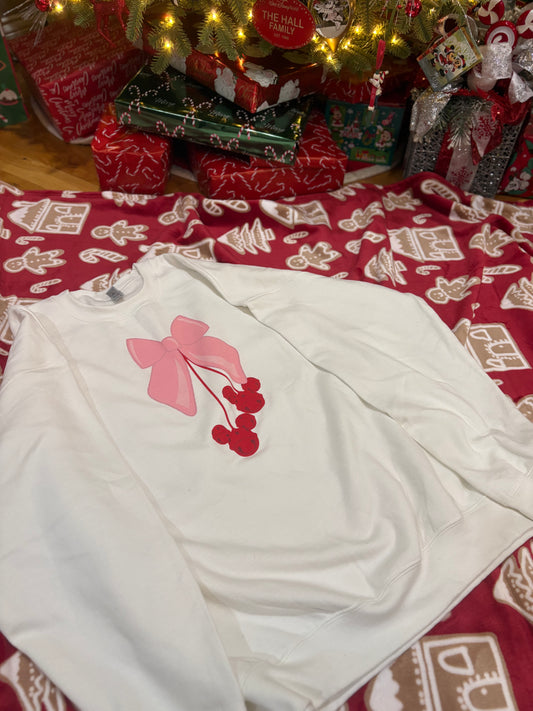 Pink Christmas - crewneck *RTS*