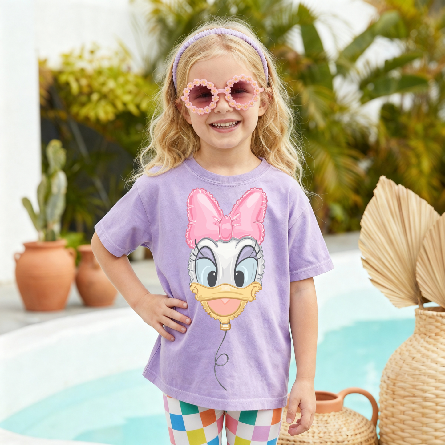 YOUTH Daisy Balloon Tee - PREORDER 2wks