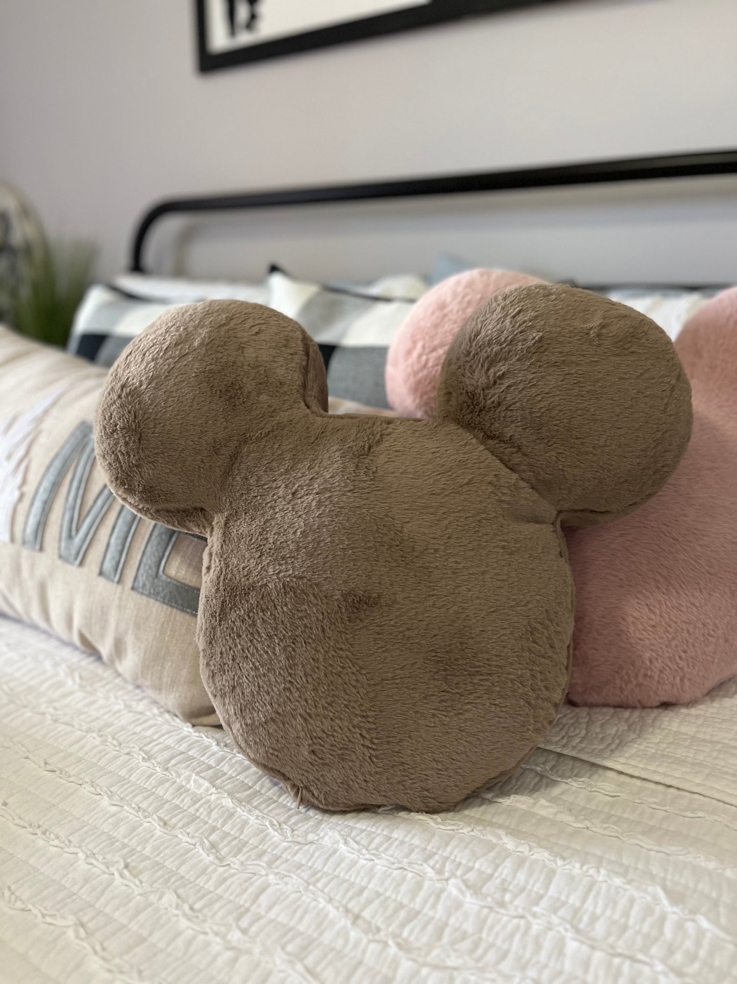 Mouse shaped pillows