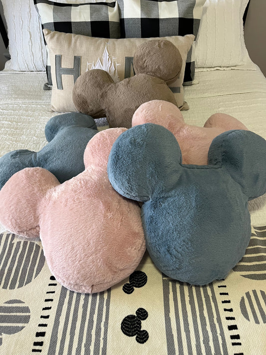 Mouse shaped pillows