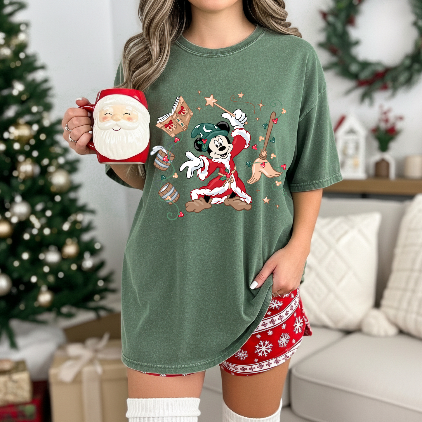 Sorcerer Christmas Magic  Tee - PREORDER 2-3 WKS