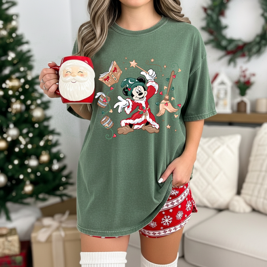 Sorcerer Christmas Magic  Tee - PREORDER 2-3 WKS